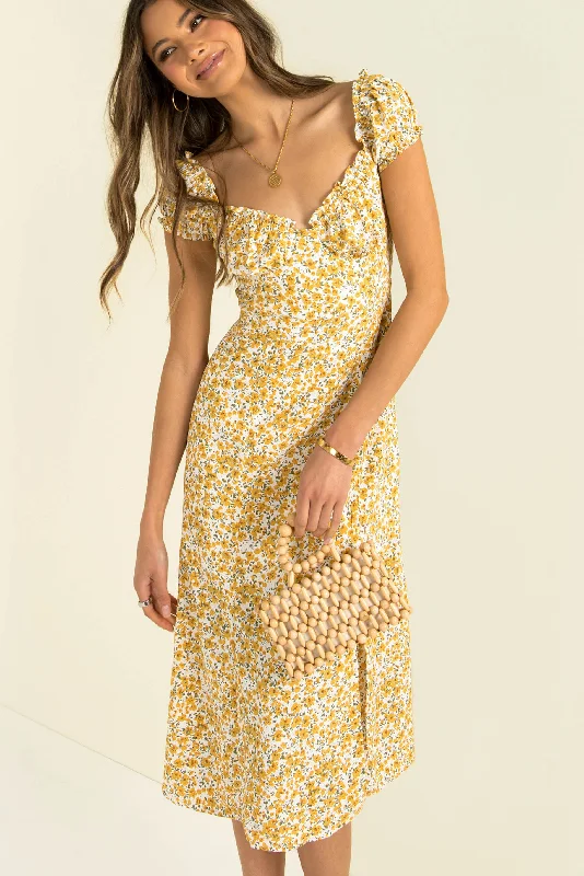 Miranda Dress / Yellow