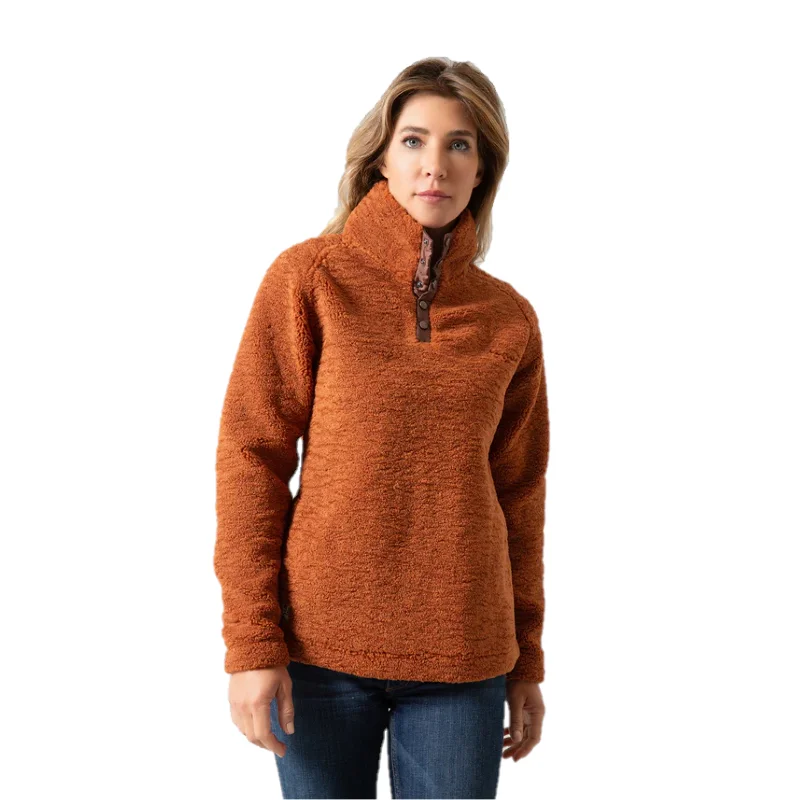 Kimes Ladies Fozzie Camel Pullover Sweatshirt FOZ-CAMEL