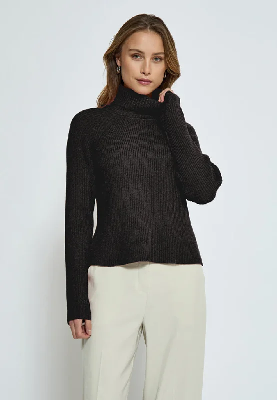 MSAva Knit Turtleneck - Black