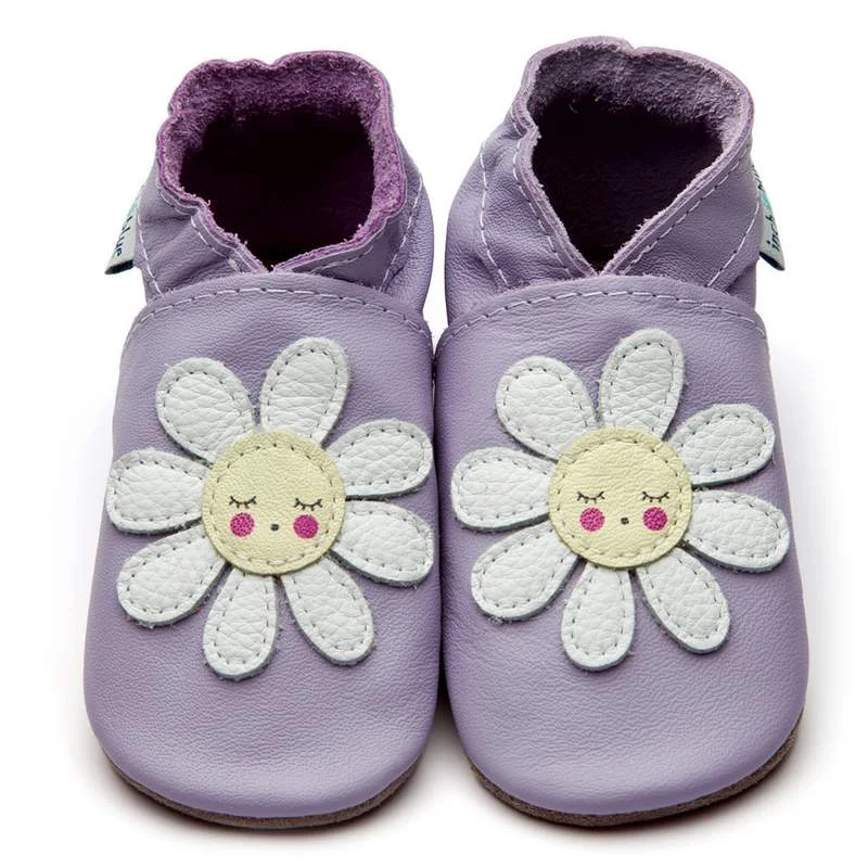 Dozy Daisy Lilac Baby Booties