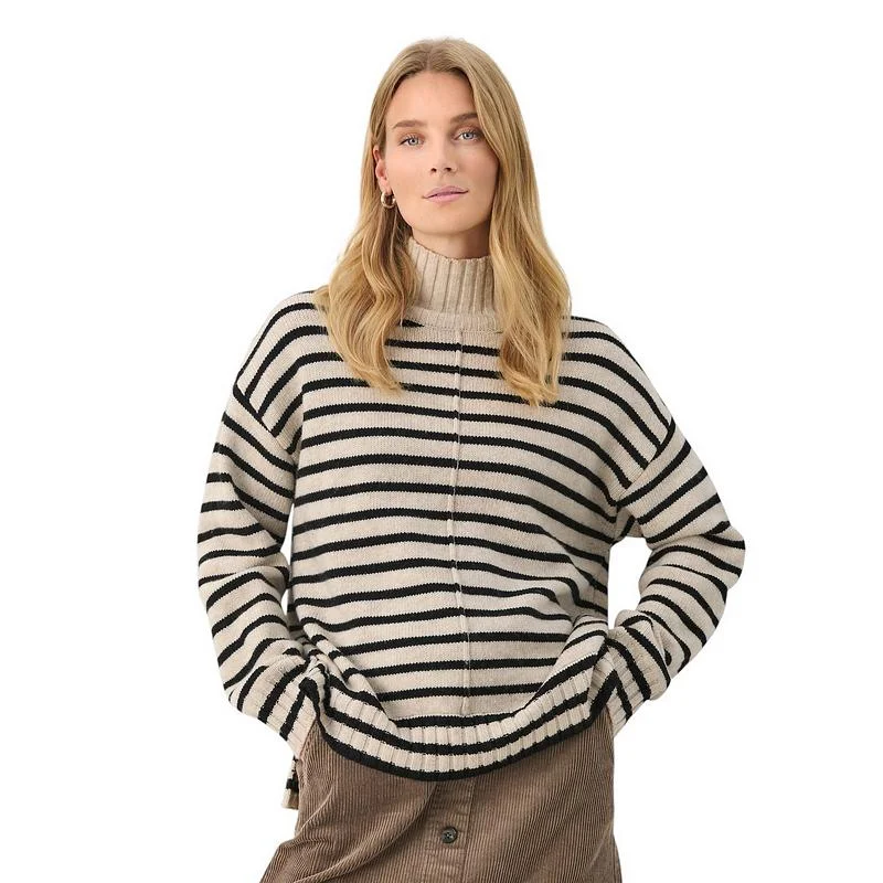 Lilye Pullover in French Oak Stripe